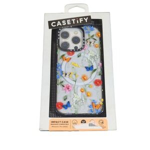 Mm1U CASETiFY Impact Case for MagSafe for Apple iPhone 15 Pro - Ditsy Florals‎